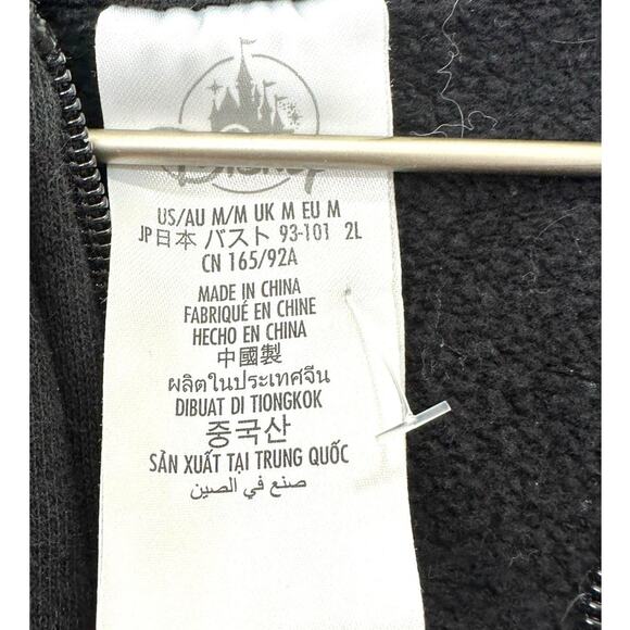 Disney Park Mickey Mouse Full Zipped Up Hoodie Size Small - Picture 3 of 10